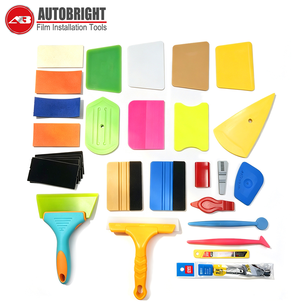 Ppf Installer Tool Kit Squeegee - AUTOBRIGHT 다용도 자동차 비닐 랩 스퀴지