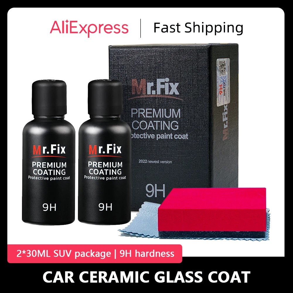 Car Ceramic Coating Kit 9H - 자동차 세라믹 코팅 세트 30ml 키트