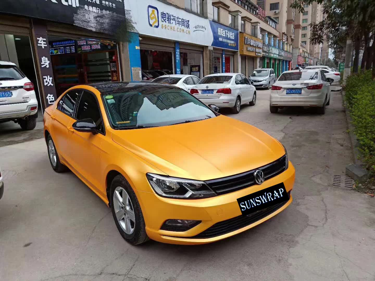 Car Vinyl Wrap Roll 1.52X18M - 스파클 헤비 메탈 매트 메탈릭 랩
