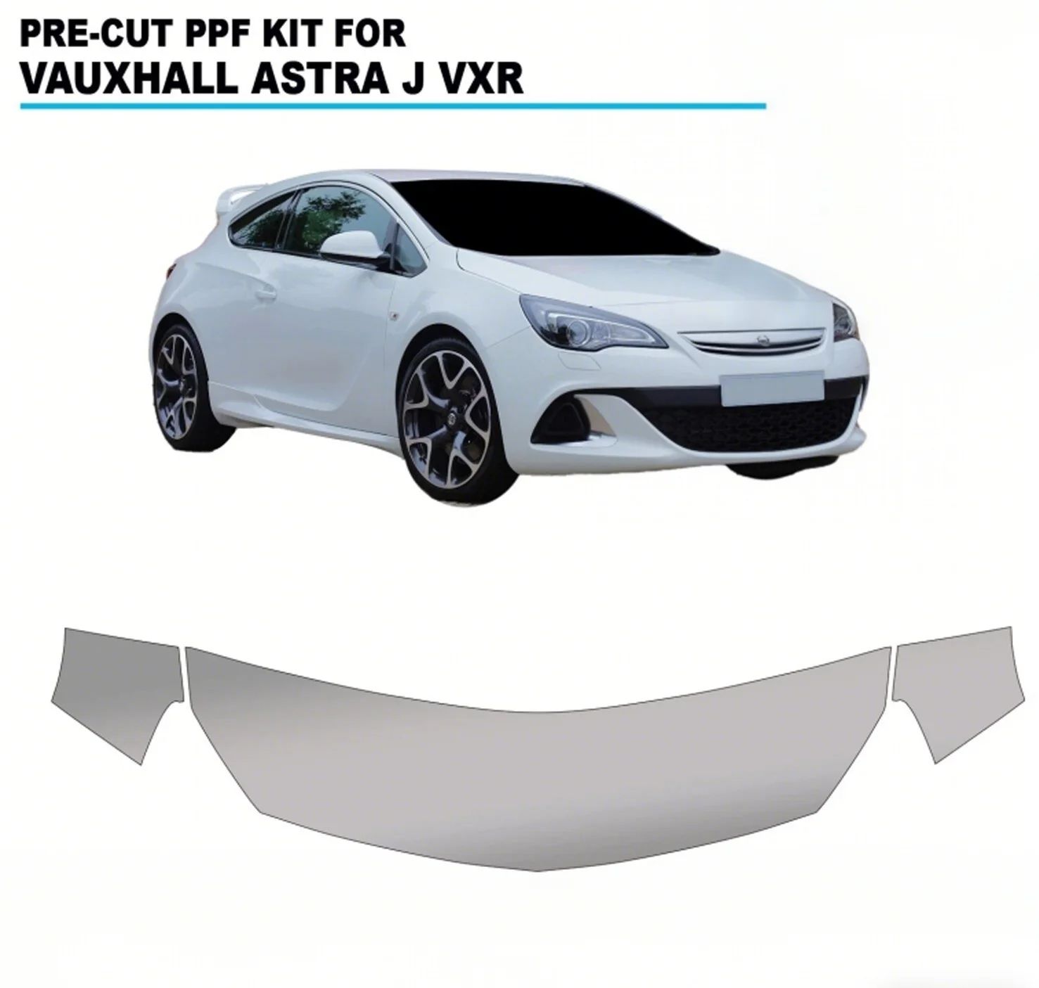 Car Paint Protection Film Kit Pre Cut - 8.5밀 프리컷 PPF 키트, 복스홀 아스트라