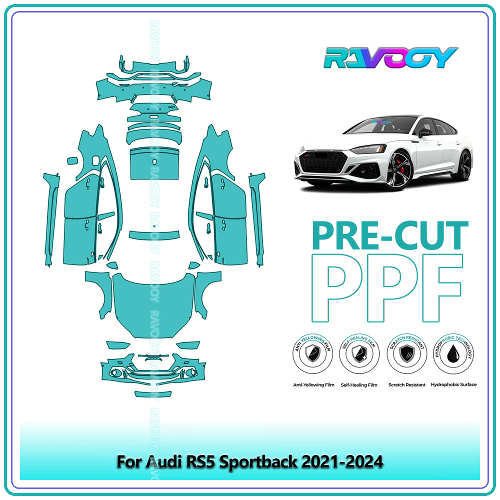 Paint Protection Film Matte - 아우디 RS5 스포트백 2021-2024 전체 외부