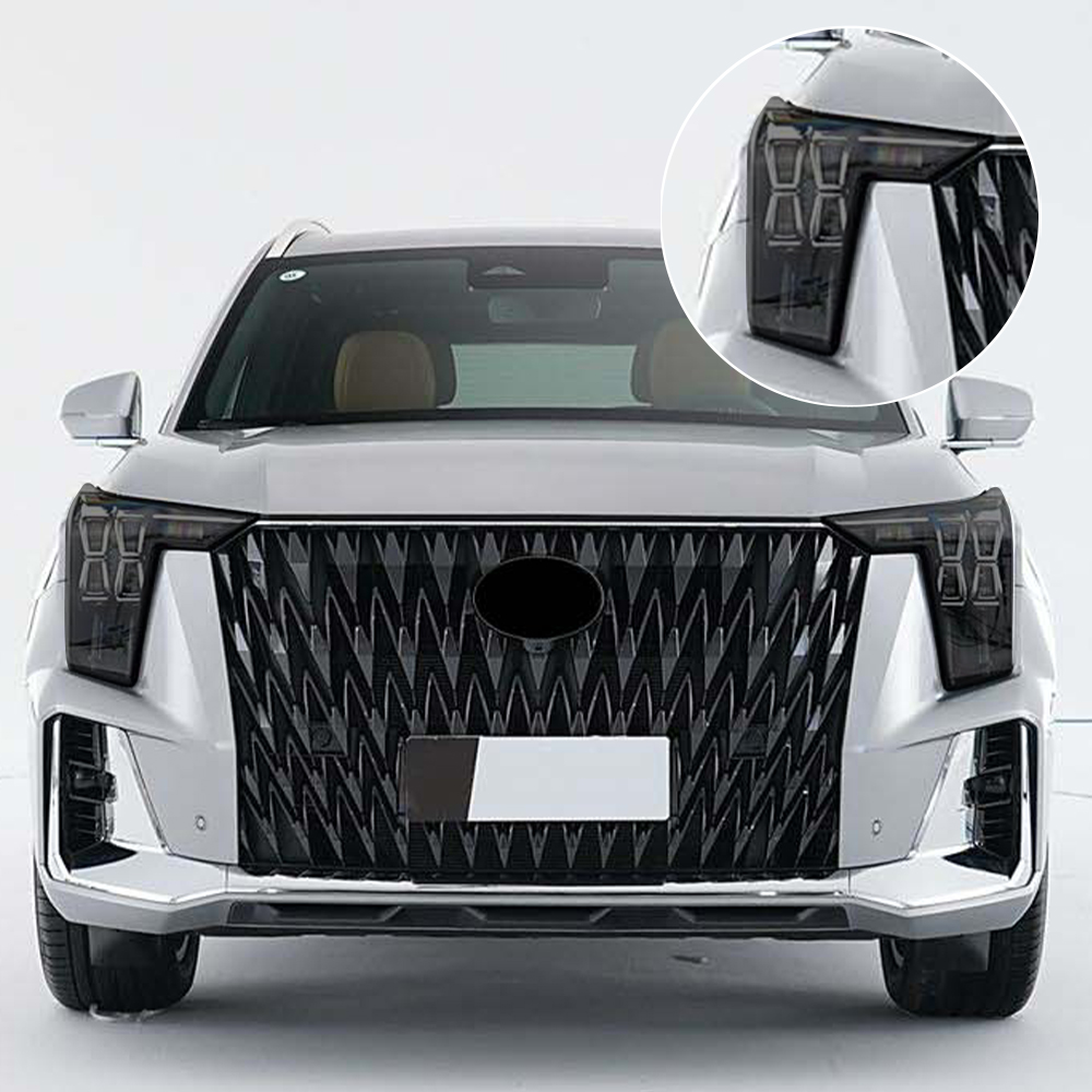 Car Wrap Film Matte Black - GAC 모터 GAC GS8 2019-2026 스모크