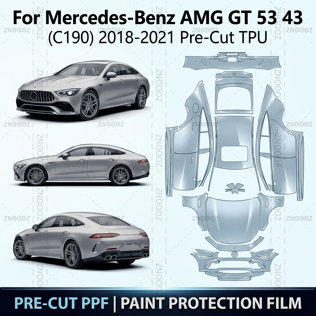Ppf Film Clear Gloss Tpu - 메르세데스-벤츠 AMG GT 53 43 (C190)