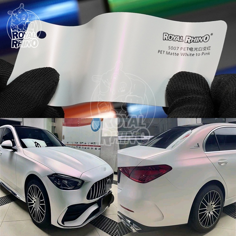 1.52x18M 무광 카멜레온 펄 화이트에서 레드로 변 - Car Vinyl Wrap Roll 1.52X18M 리뷰 및 가격