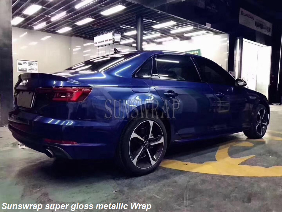 글로스 메탈릭 갤럭시 블루 자동차 랩핑 비닐 필름 기포 - Car Vinyl Wrap Roll 1.52X18M 리뷰 및 가격