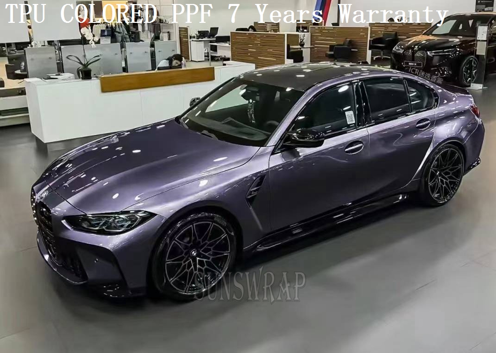 TPU 컬러 PPF 그레이 바이올렛 페인트 보호 필름  - Paint Protection Film Roll 1.52X15M 리뷰 및 가격