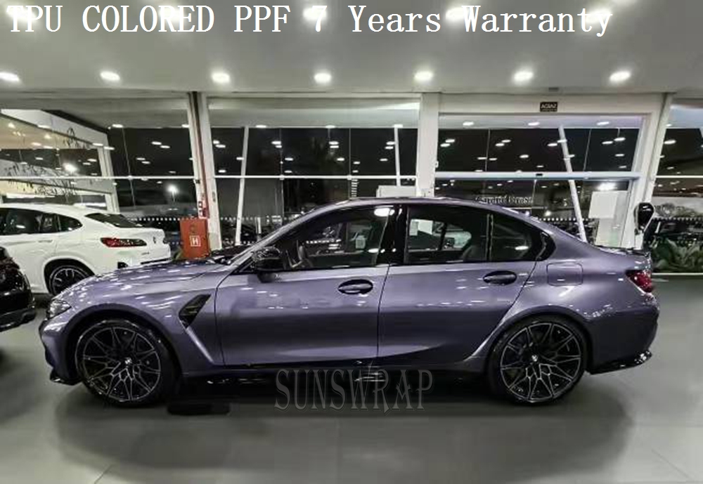 TPU 컬러 PPF 그레이 바이올렛 페인트 보호 필름  - Paint Protection Film Roll 1.52X15M 리뷰 및 가격