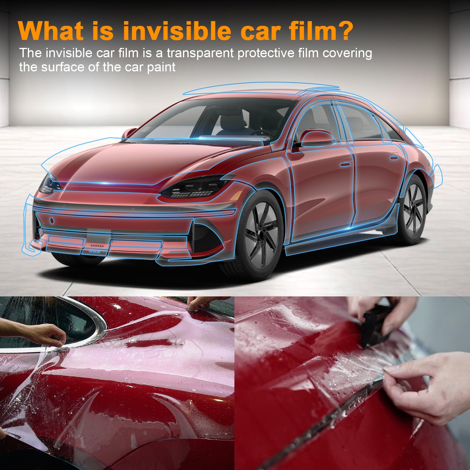 현대 IONIQ 6 2023-2024 TPU 페인트 보 - Paint Protection Film Matte 리뷰 및 가격
