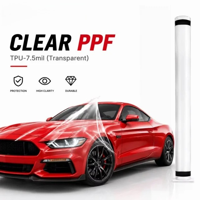TPU 7.5mil 블랙 자동차 페인트 보호 필름 (자 - Paint Protection Film Roll 1.52X15M 리뷰 및 가격