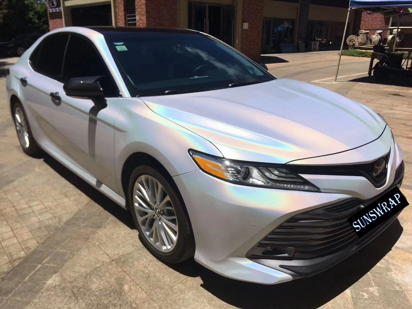 프리미엄 광택 플립 사이키델릭 화이트 비닐 자동차 랩핑 - Car Vinyl Wrap Roll 1.52X18M 리뷰 및 가격