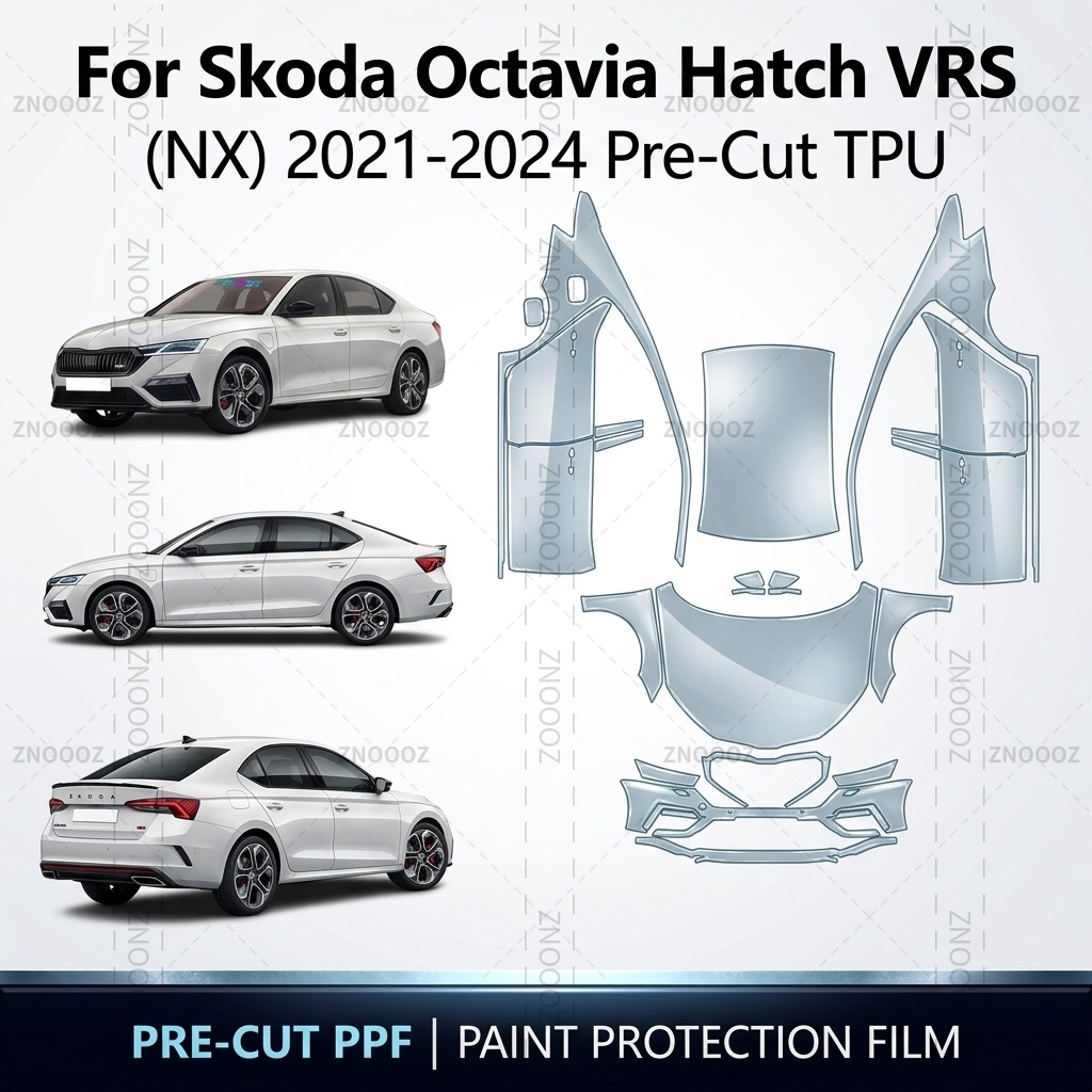 스코다 옥타비아 해치 VRS (NX) 2021-2024 - Ppf Film Clear Gloss Tpu 리뷰 및 가격