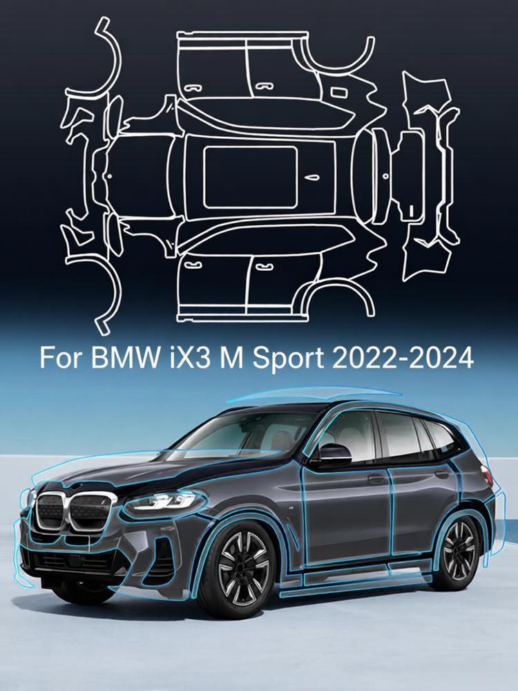 BMW iX3 M Sport 2022-2024용 8.5 - Car Paint Protection Film Kit Pre Cut 리뷰 및 가격
