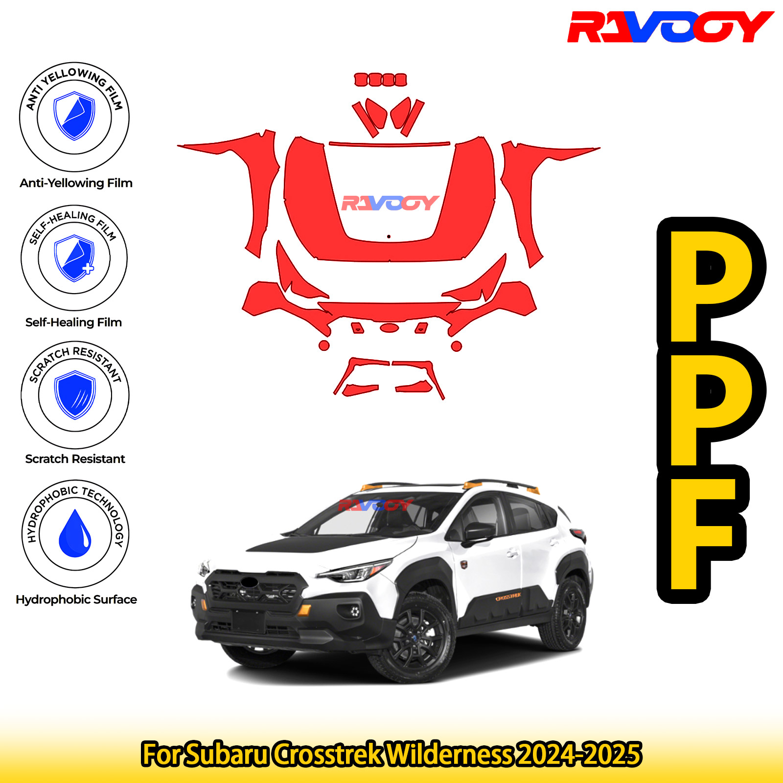 2024-2025 스바루 크로스트렉 와일더니스용 글로시 - Paint Protection Film Matte 리뷰 및 가격