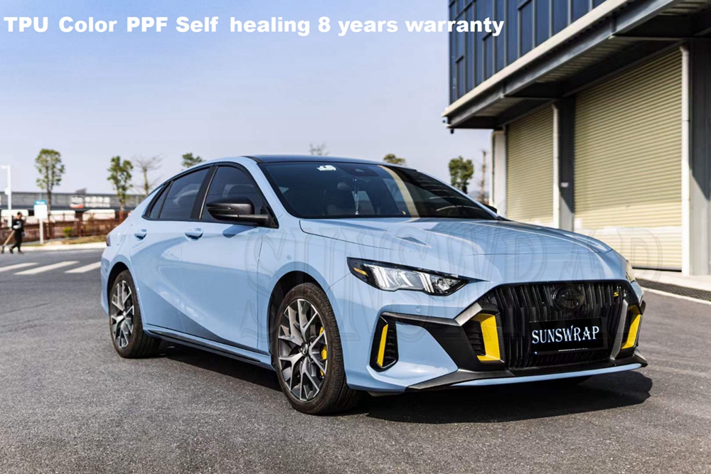 최고급 중국산 블루 자동차 보호 필름 스티커 TPU P - Paint Protection Film Roll 1.52X15M 리뷰 및 가격