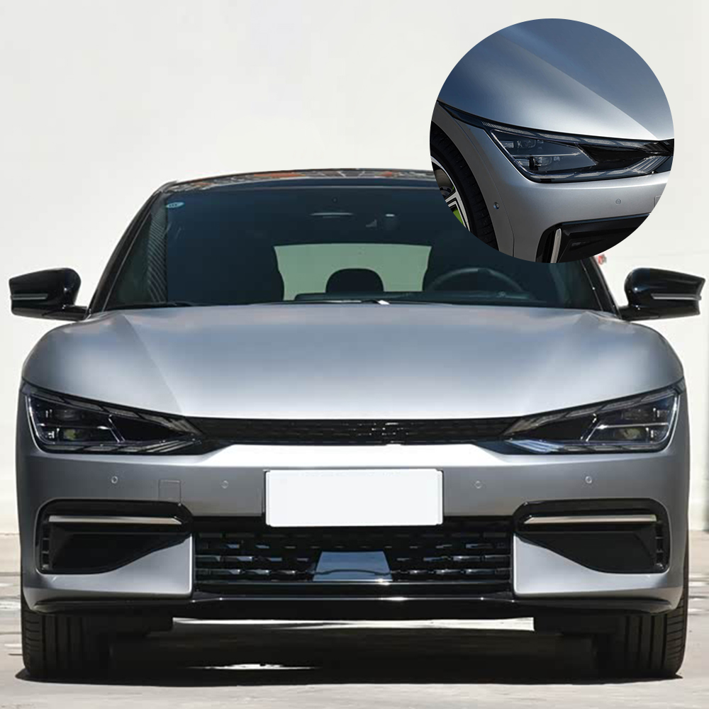 기아 EV6 GT 2022-2026 프리컷 스모크 블랙 - Car Wrap Film Matte Black 리뷰 및 가격