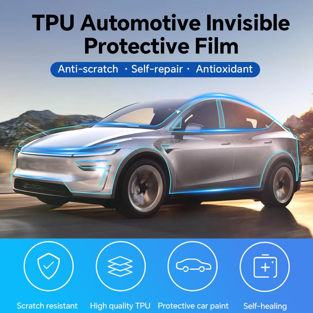 테슬라 모델 YL 6인승 2026년식 이후 차량용 9m - Paint Protection Film Matte 리뷰 및 가격