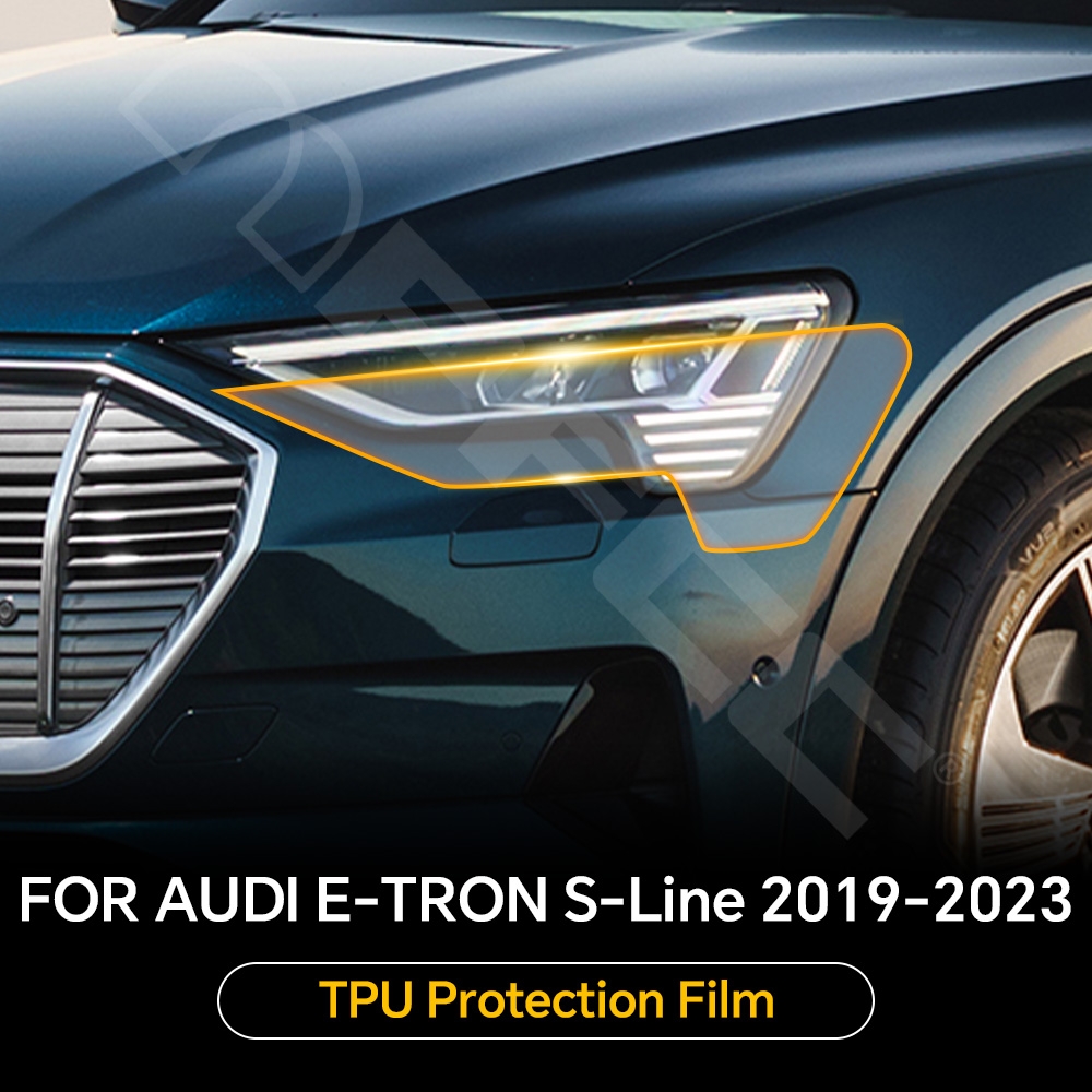 AUDI E TRON 2019-2023 자동차 헤드라이 - Car Paint Protection Film Kit Pre Cut 리뷰 및 가격