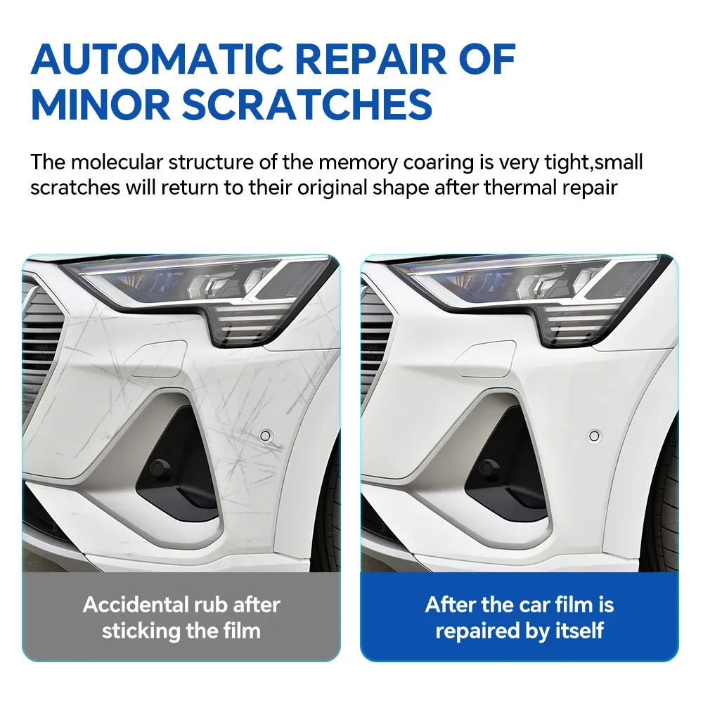 AUDI E TRON 2019-2023 자동차 헤드라이 - Car Paint Protection Film Kit Pre Cut 리뷰 및 가격